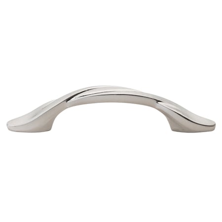Gliderite Hardware 3 in. Classic Twisted Pull Cabinet Hardware Handle - 87340-SN 87340-SN-1